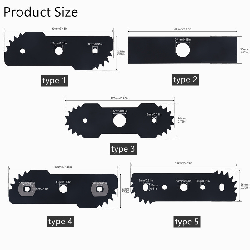 2PCS Edger Blade Electric Grin - Heavy Equipment Grinder 评论和价格