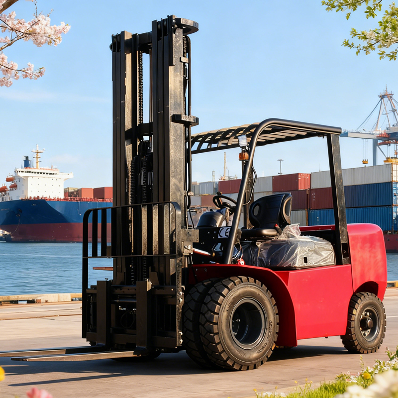 Heavy Duty 8 Ton Diesel Forkli - Heavy Equipment Lift 评论和价格