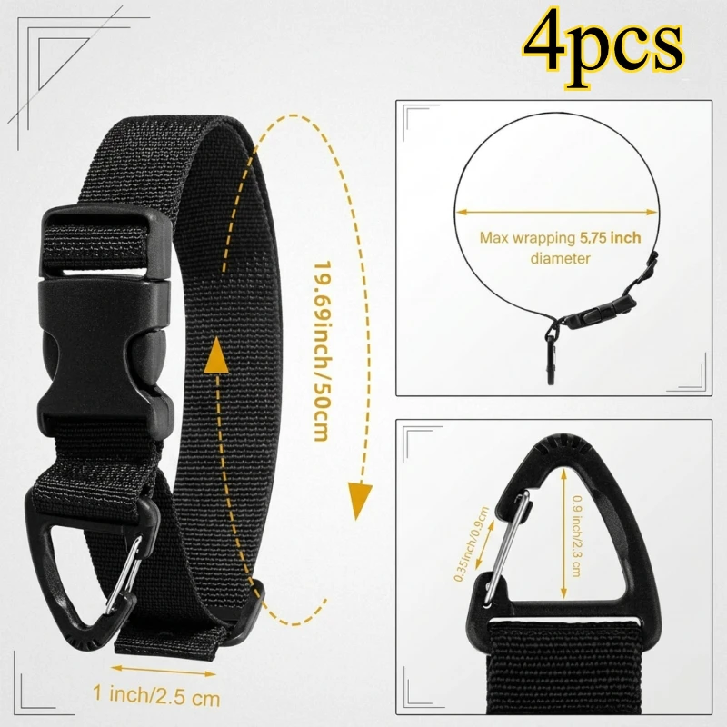 4-Pack Adjustable Garden Hose  - Heavy Equipment Bucket 评论和价格